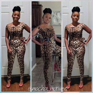 Leopard Jumpsuit